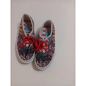 Size 5.5 MENS - VANS Where's Waldo x Authentic Land of Waldos, Size 7 Women